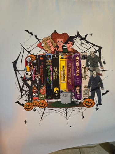 Customer photo review of DTF Transfer Film A4 (8.27 x 11.67) 100 Sheets - Hot Peel