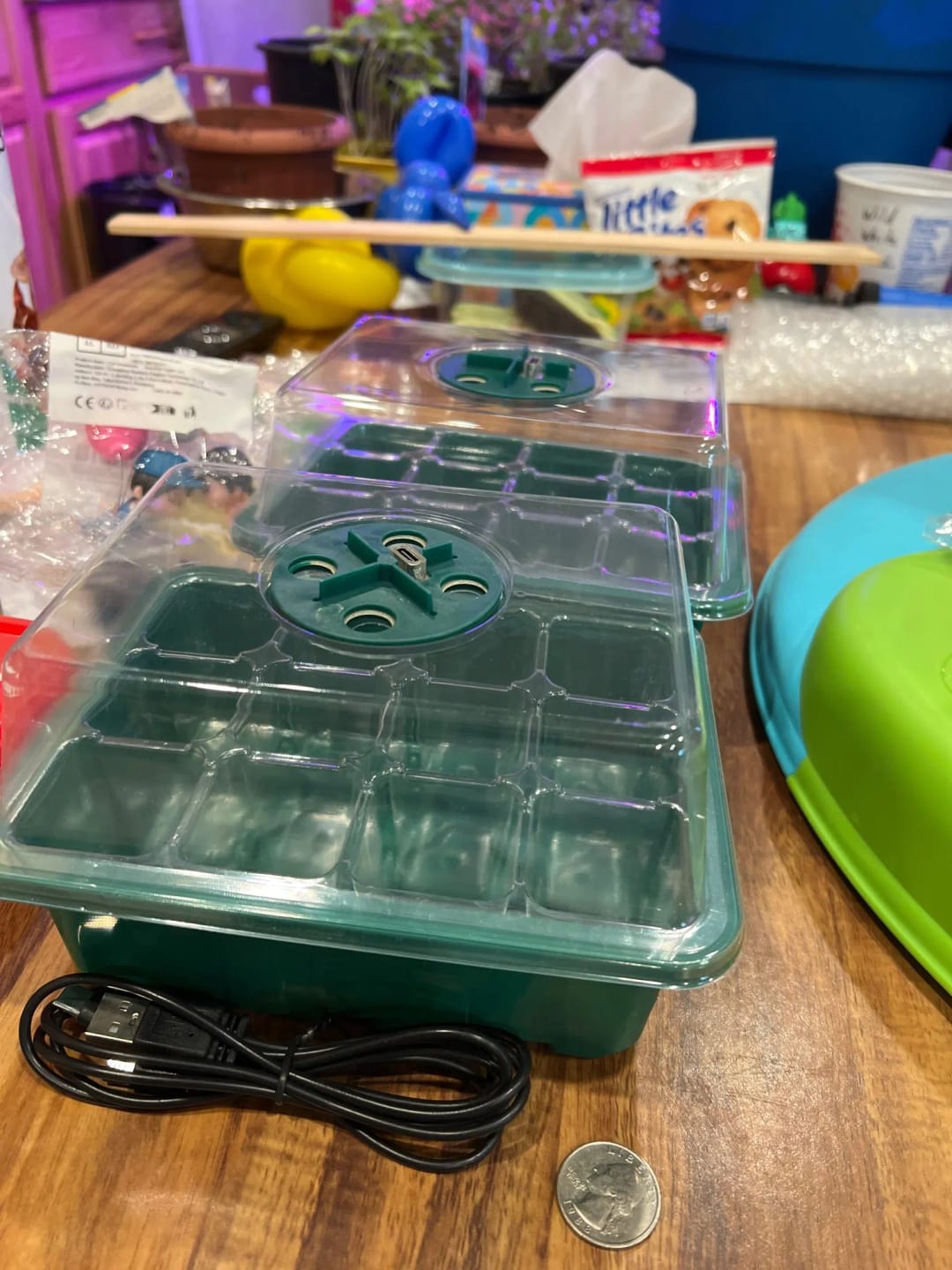 Customer photo review of GardenMate™ - Seed Starter Kit