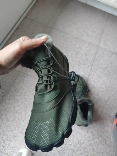Customer photo review of Force IV – Bottines d'Hiver Chaudes Minimalistes