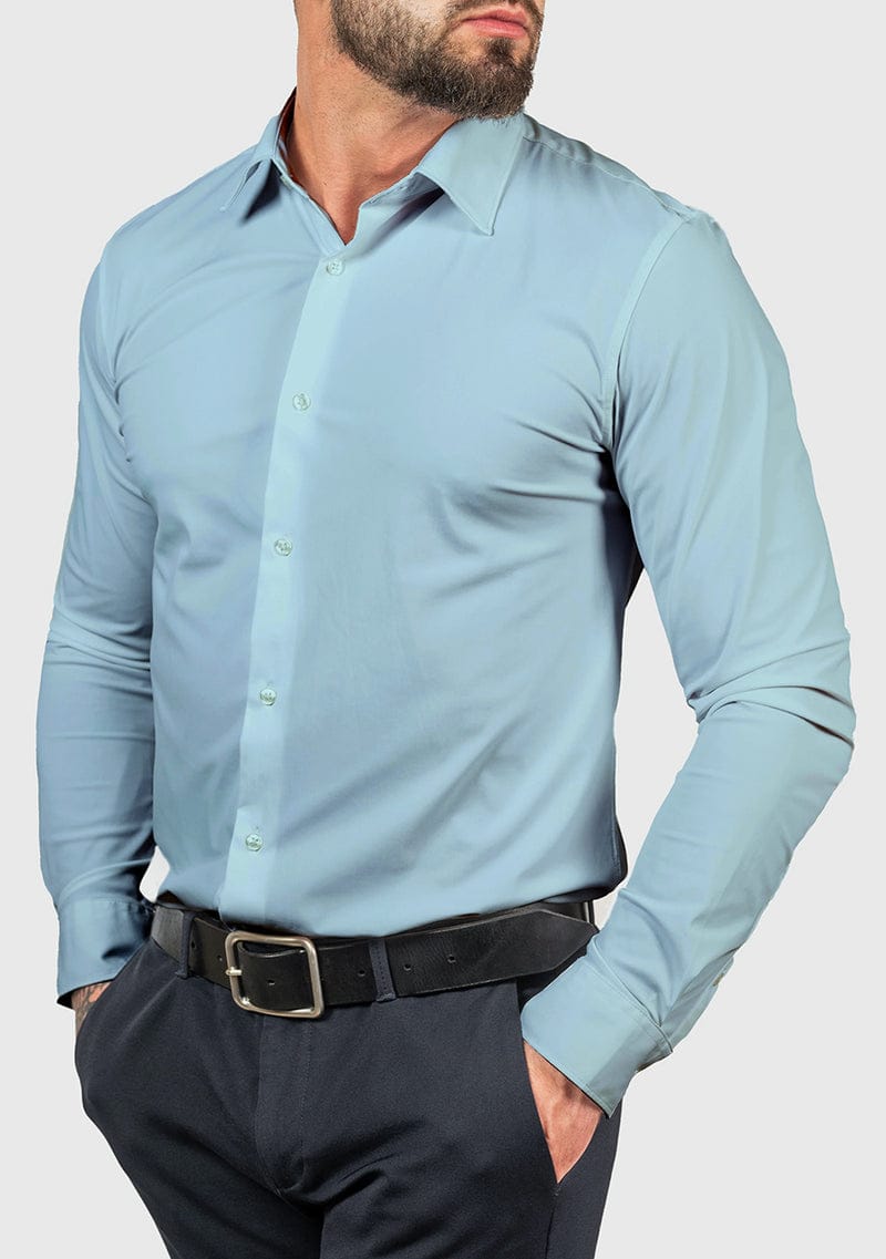 Customer photo review of Levi - Stretch Comfort Knitterfreies Hemd