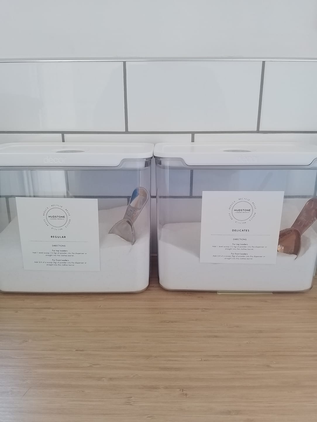Customer photo review of Jar Labels