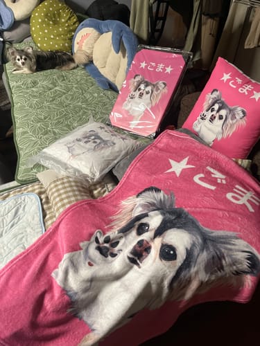 Customer photo review of Petcanvaオーダーメイド ペット似顔絵