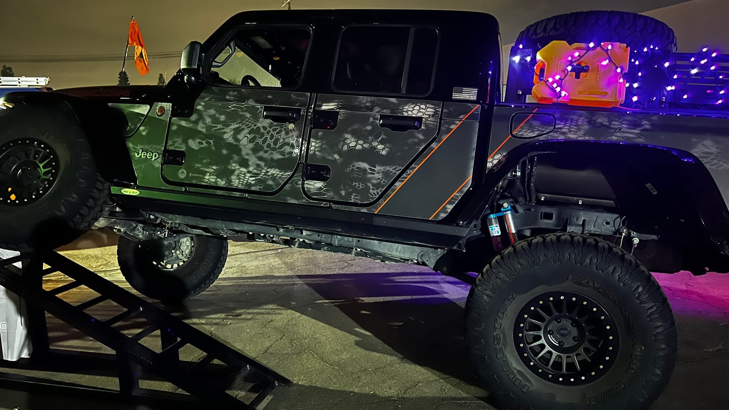 Customer photo review of MEK Removable Trail Armor: JT