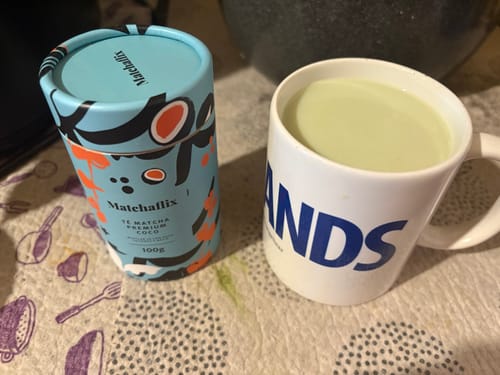 Customer photo review of Té Matcha Premium Coco