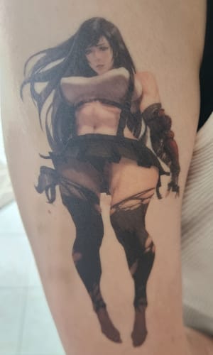 Customer photo review of Create Your Own Tattoo