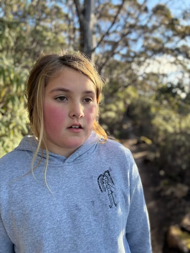 Customer photo review of CUSTOM KID'S DRAWING | KID'S HOODIE