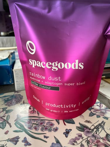 Customer photo review of rainbow dust