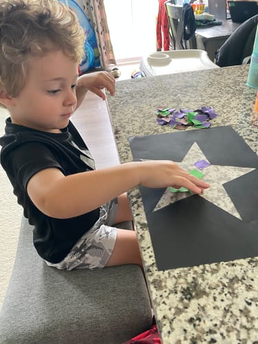 Customer photo review of The Toddler Box- 3 Months