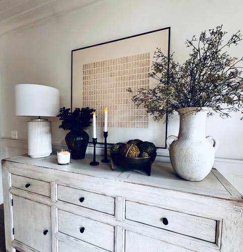 Customer photo review of Wabi-sabi Minimalist Painting #ABAS194