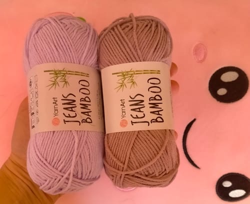 Customer photo review of YarnArt Jeans Bamboo