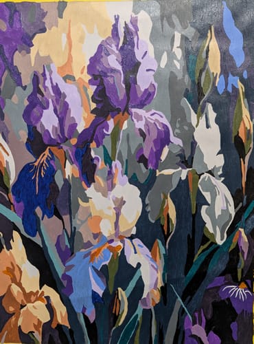 Customer photo review of Irises I
