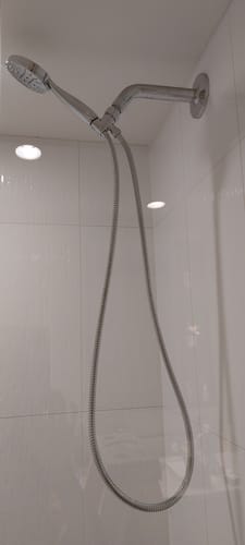 Customer photo review of 3-Spray Handheld Shower Head Set - Canada