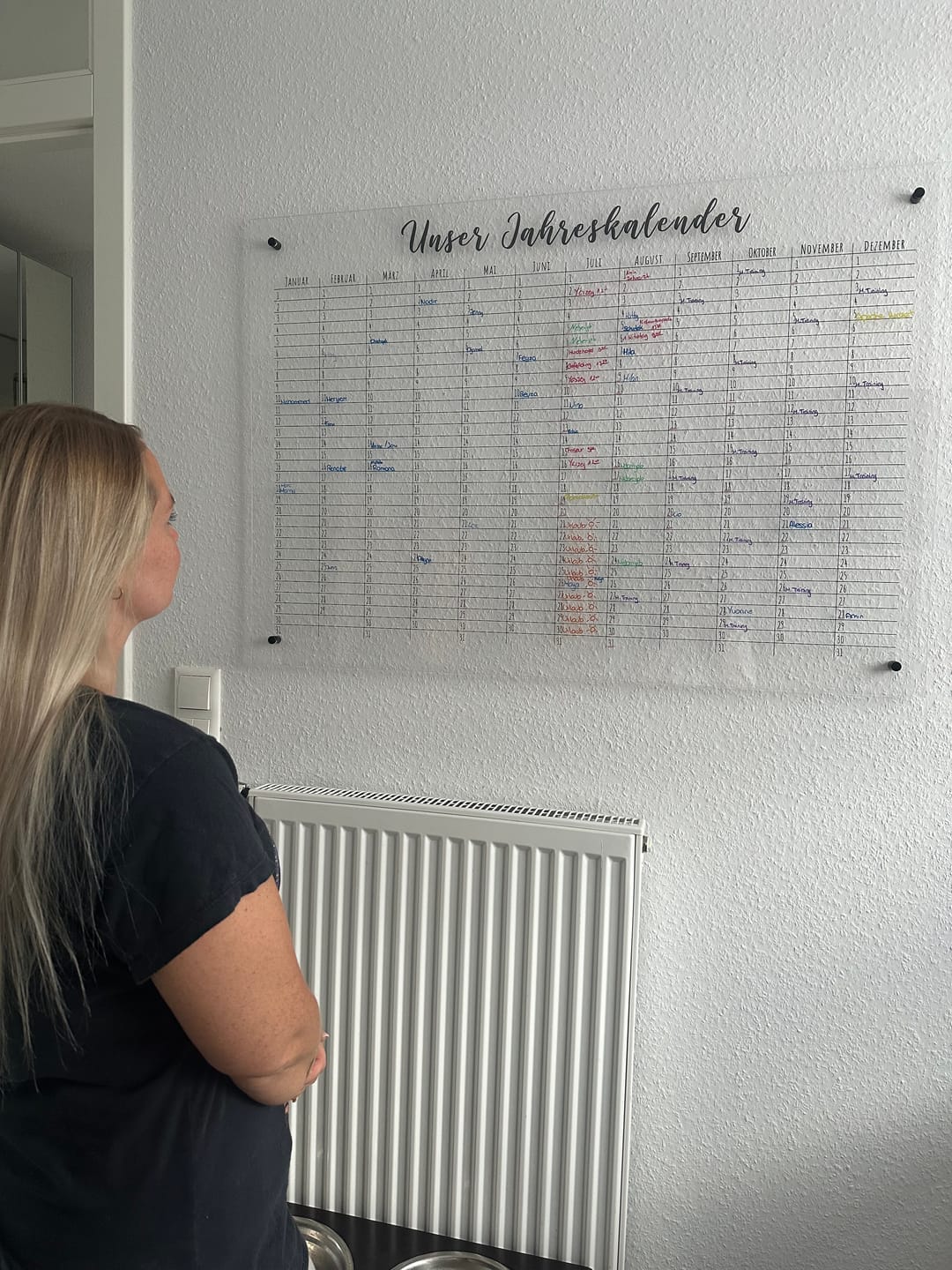 Customer photo review of Jahreskalender