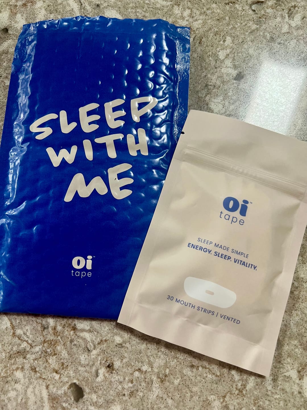 Customer photo review of Vented Mouth Tape