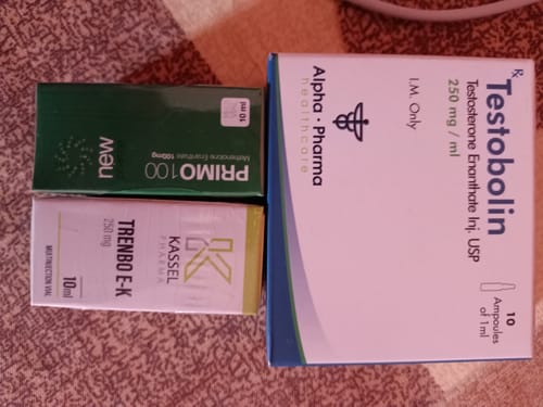 Customer photo review of New Pharma Primobolan 100mg