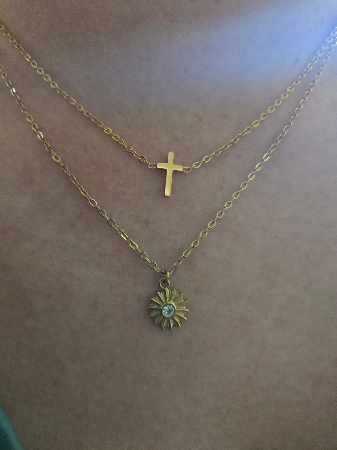 Customer photo review of Eucharist Necklace