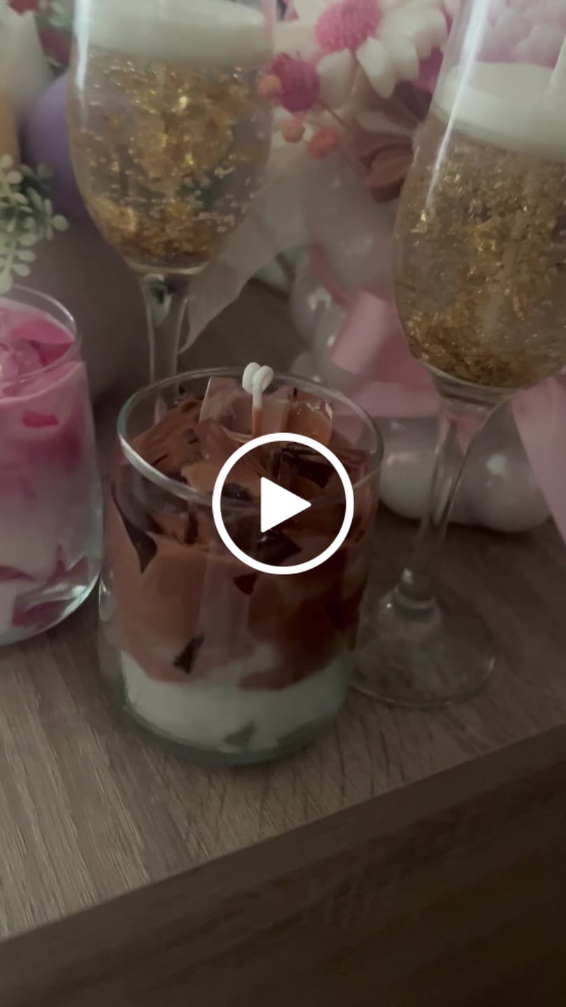 Customer video review of Gel para velas