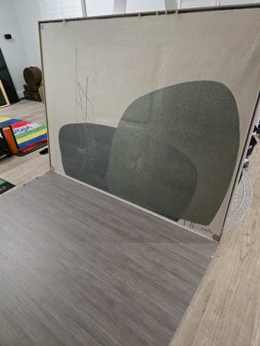 Customer photo review of Abstract Painting Canvas #AP182