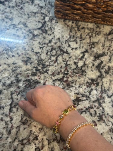 Customer photo review of Amalfi Dreams Bracelet
