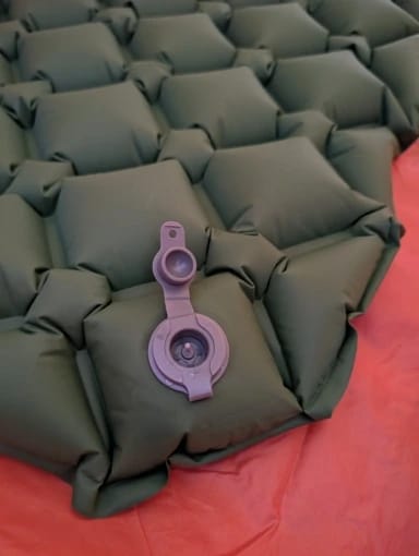 Customer photo review of Ultraleichte Isomatte ohne Kopfstütze – Ideal für jedes Abenteuer unterwegs