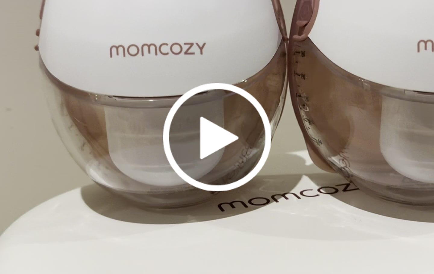 Customer video review of Momcozy M6 Wearable Breast Pump - Mobile Style (Maroon)