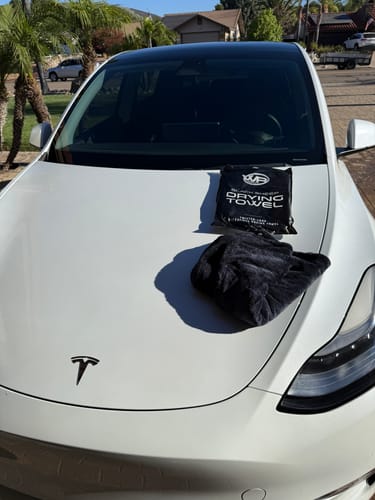 Customer photo review of Black Sheep Drying Towel