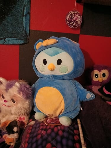 Customer photo review of Blue Plushie: Where Soft Self-Care Begins