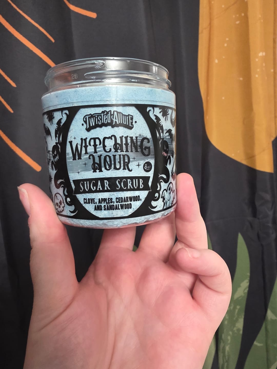 Customer photo review of The Witching Hour Sugar Scrub
