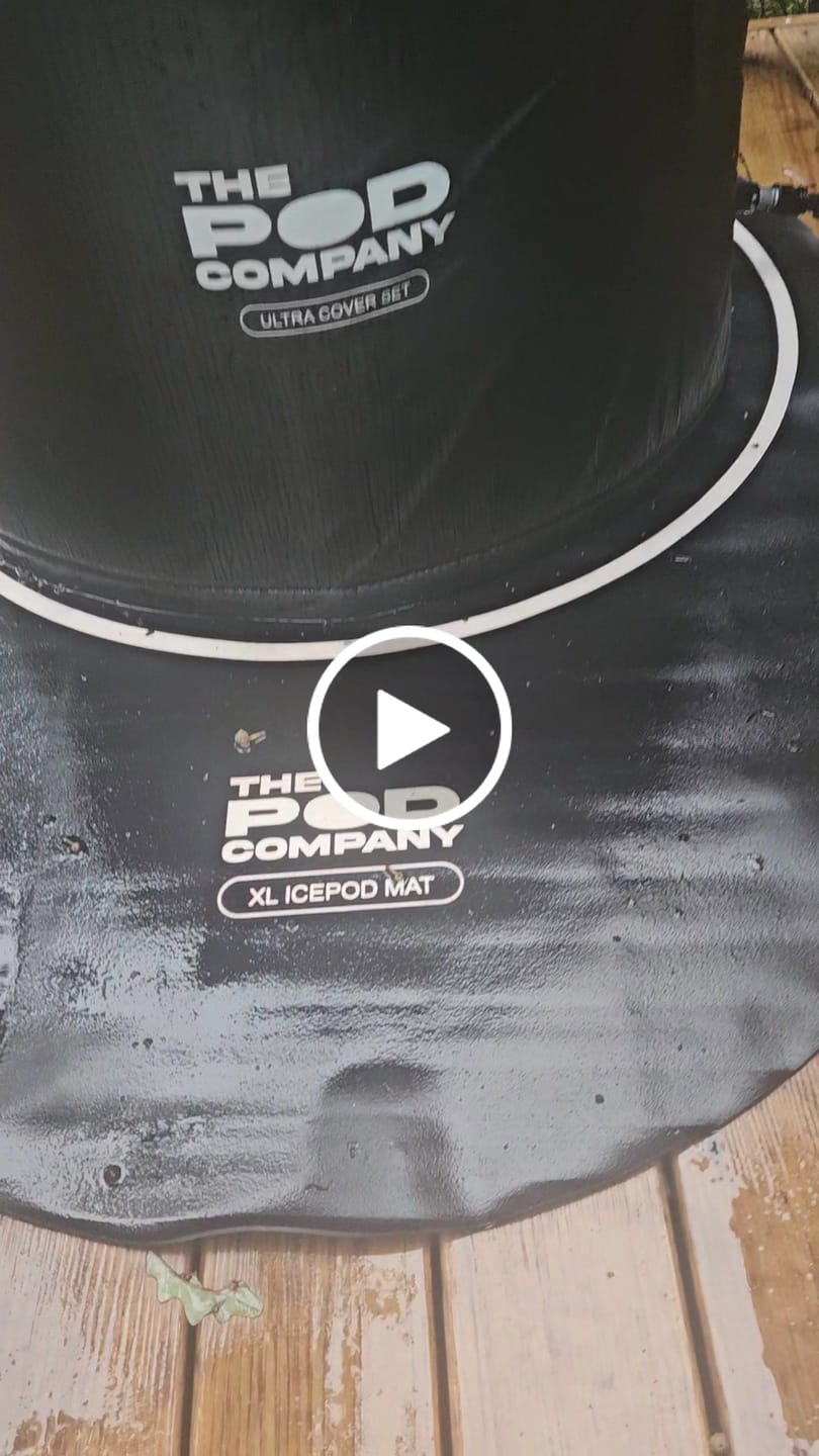 Customer video review of XL IcePod Mat