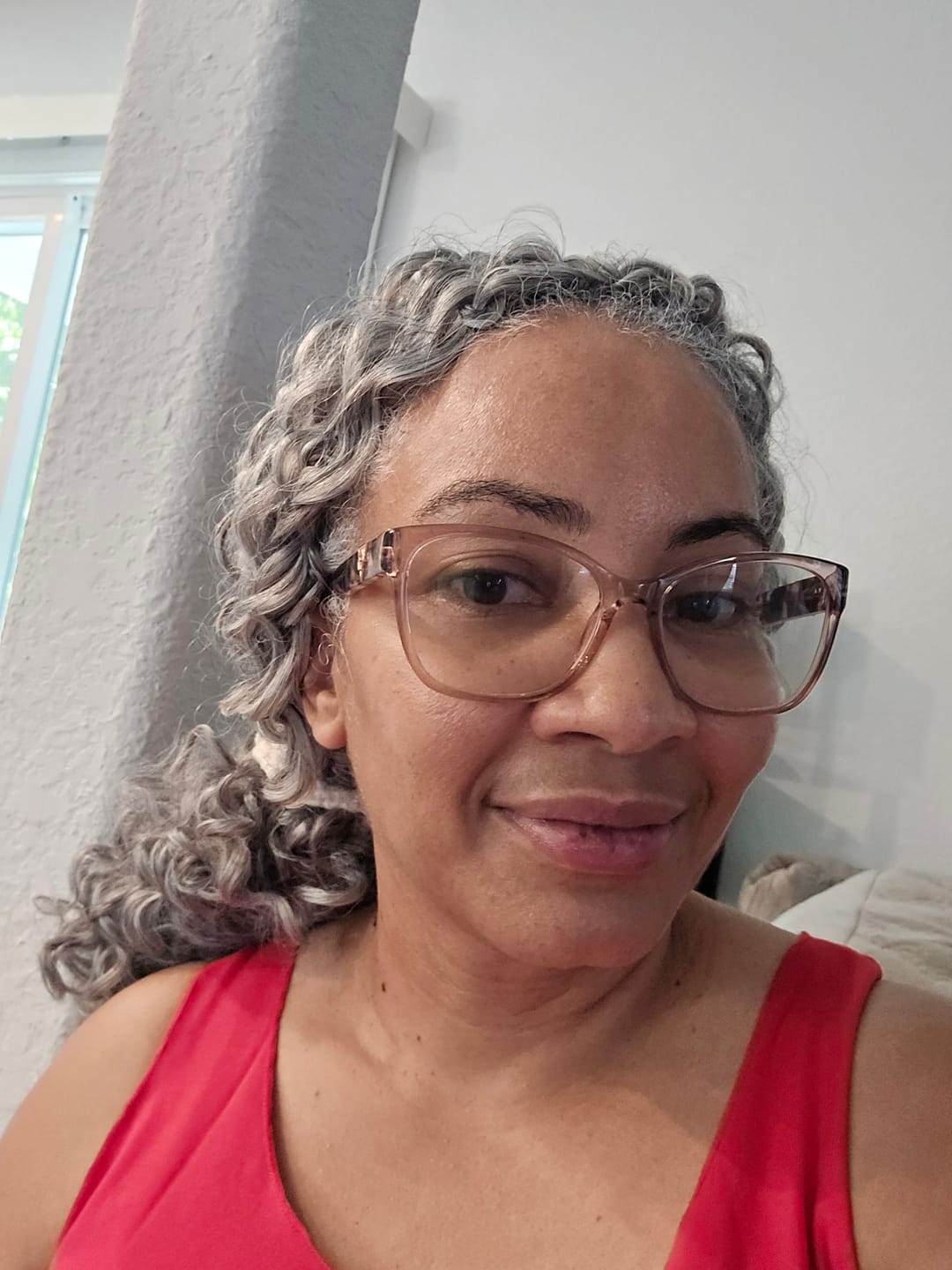 Customer photo review of Freetress Braid/Bulk Crochet Braid GOGO CURL