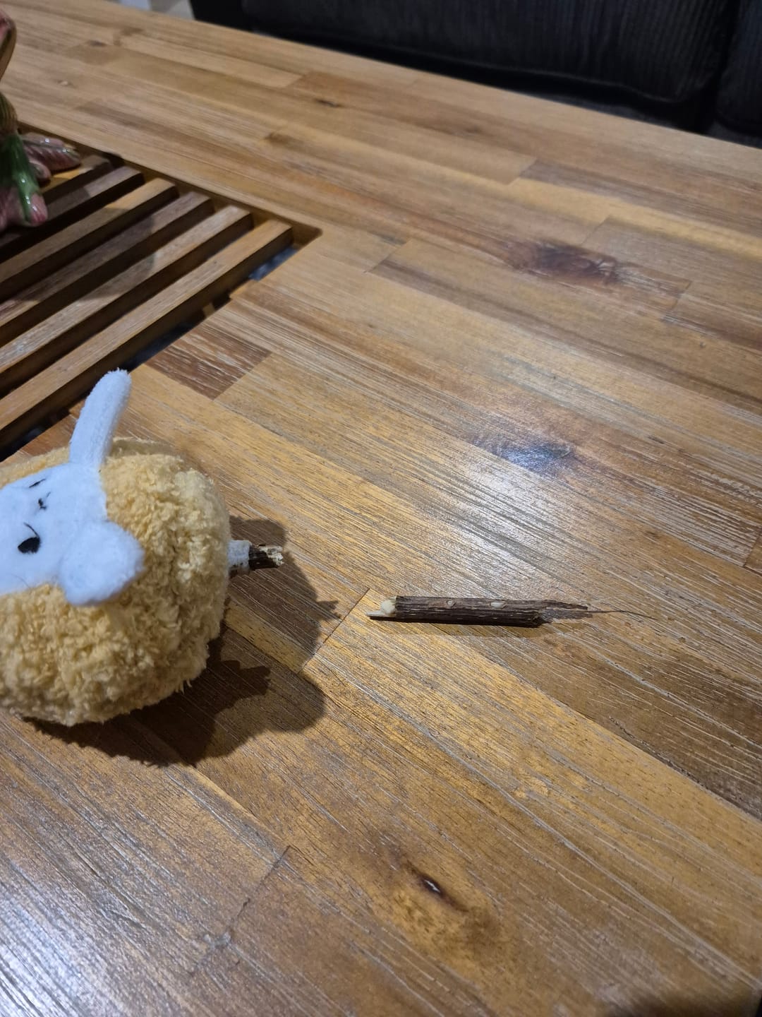 Customer photo review of Michu Silver Vine Plush Toys - Onion Puff, Pearly Pear & Avocutie | Adorable Cat Chew & Play