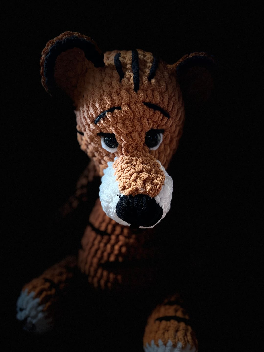 Customer photo review of Tiger Crochet Pattern PDF Download