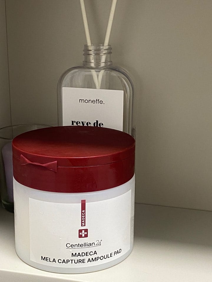 Customer photo review of Madeca Mela Capture Ampoule Pad 60pcs
