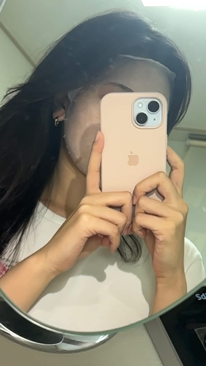 Customer photo review of Madeca derma mask III Intensive Formula 23ml*10p