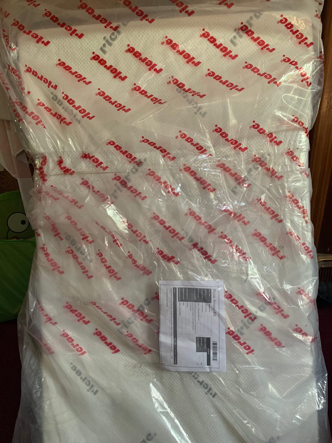 Customer photo review of Soft Foam Baby Cot Bed Mattress