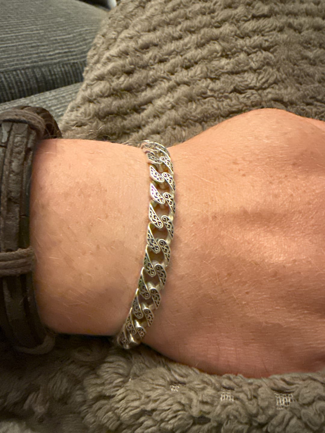 Customer photo review of ANCIENT CUBAN. - 925 STERLING SILVER