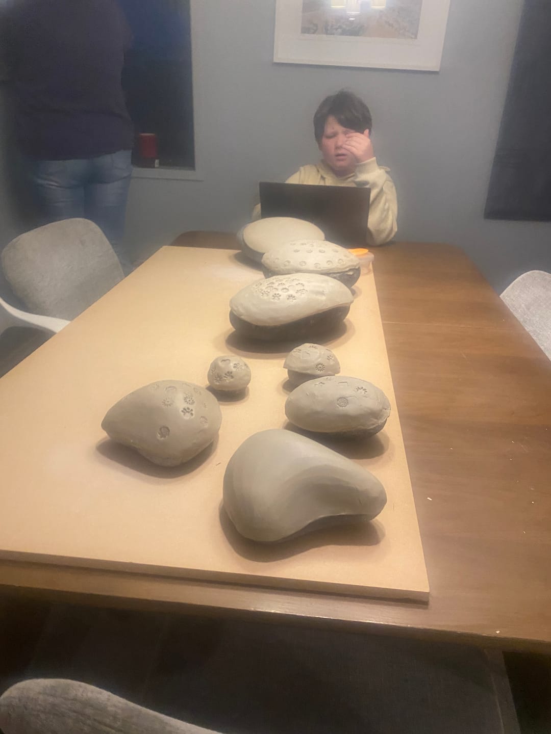 Customer photo review of Atelier W - White Stoneware Clay 10Kg Bag