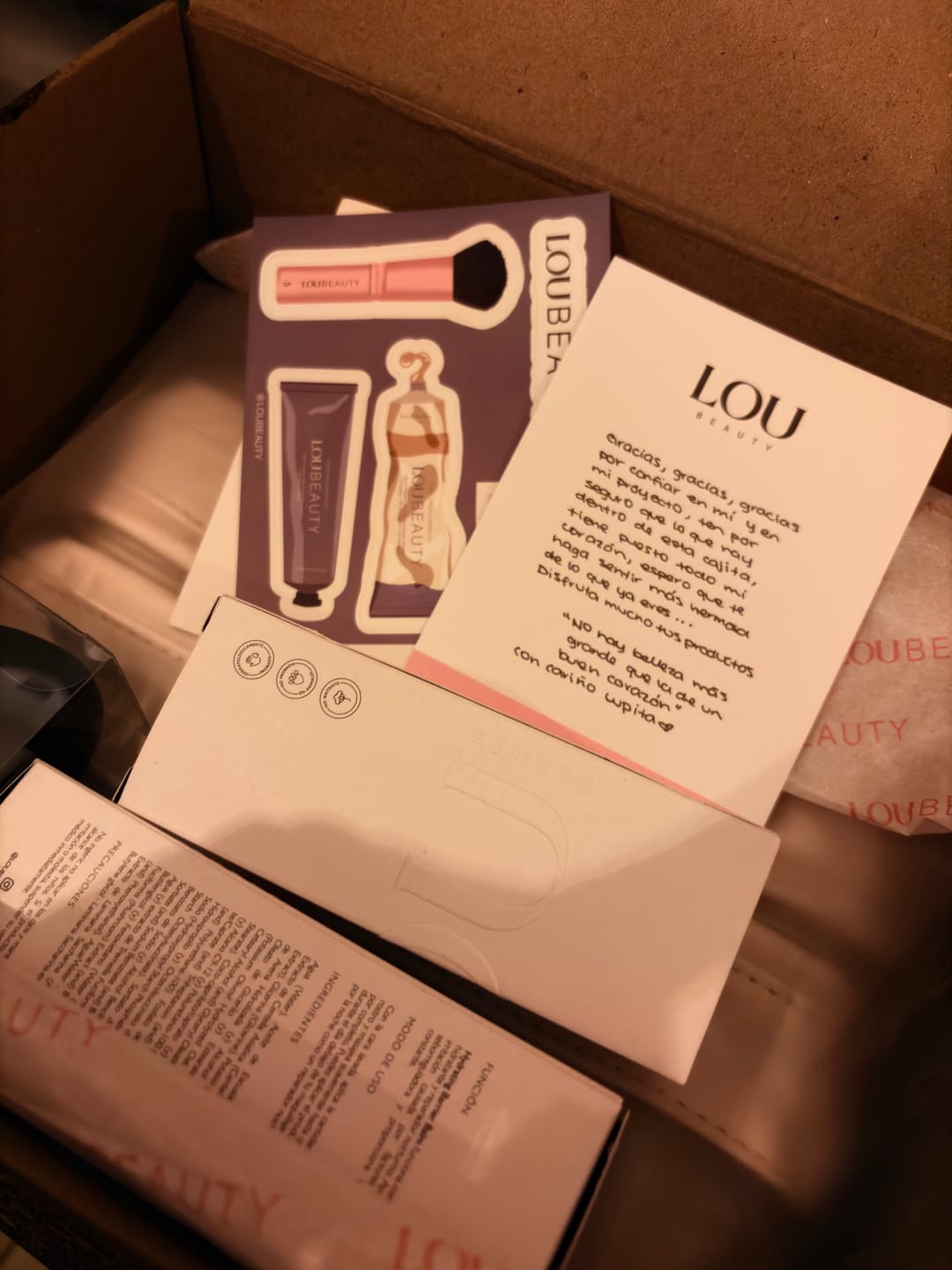 Customer photo review of Cosmetiquera + 2 Esponjas LouBeauty