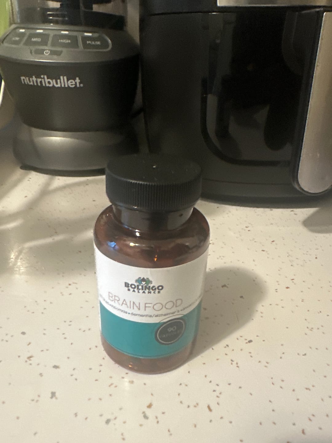 Customer photo review of BRAIN FOOD