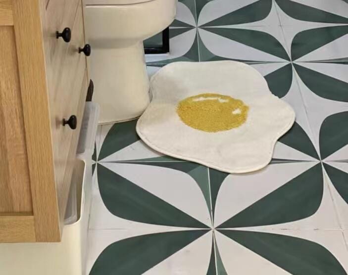 Customer photo review of Egg Rug Collection