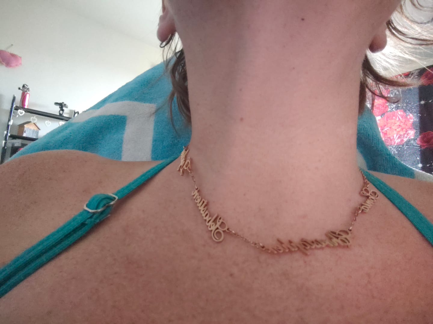 Customer photo review of Collier Personnalisé Plusieurs Prénoms