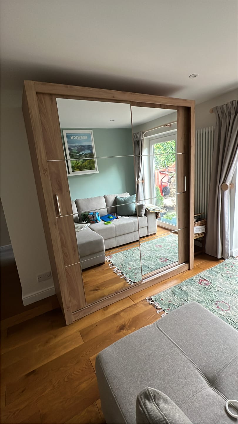 Customer photo review of Arti 3 - 2 Sliding Door Wardrobe 181cm