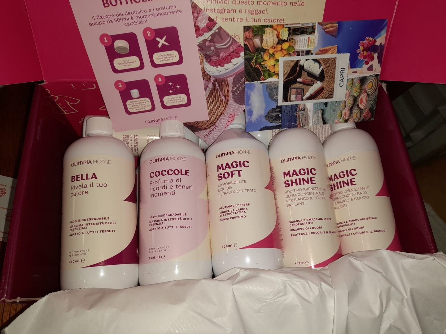 Customer photo review of Coccole - Profuma di Ricordi e Teneri Momenti