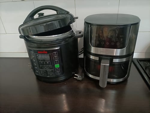 Customer photo review of PACHET PROMO: Air Fryer + Multicooker Novio
