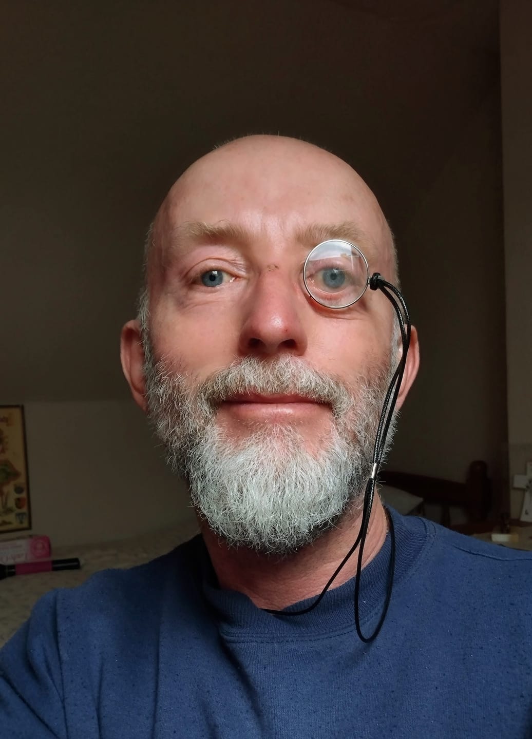 Customer photo review of Monocle - Silver (Dark Gun Metal)