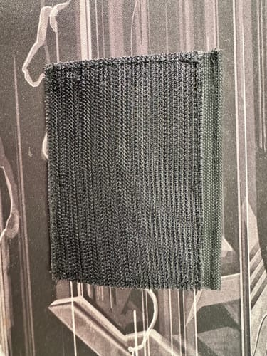 Customer photo review of Tactical Wallet Münzfach - Schwarz