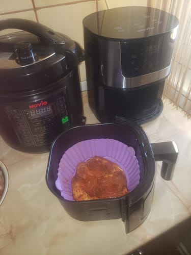 Customer photo review of PACHET PROMO: Air Fryer + Multicooker Novio