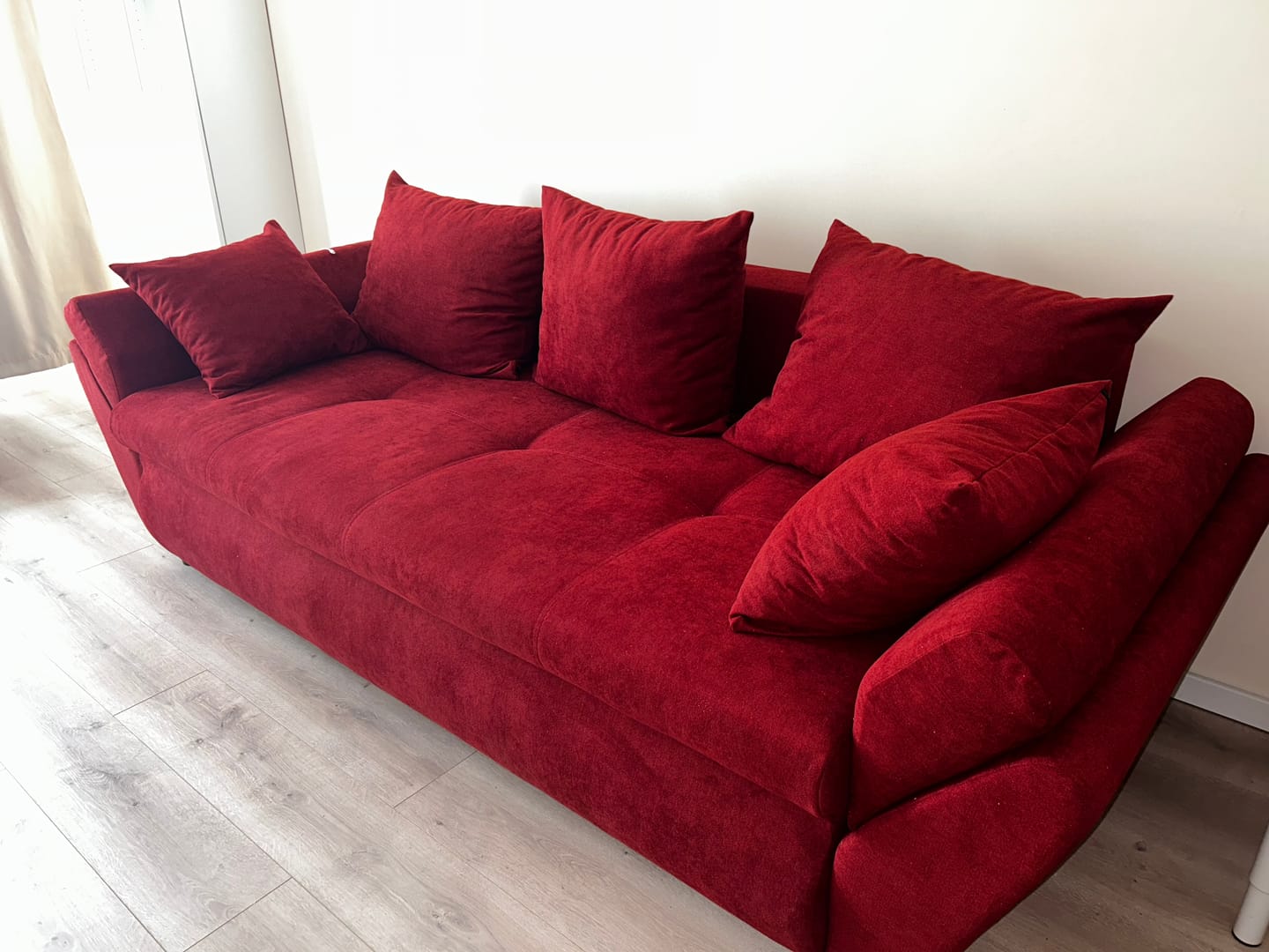 Customer photo review of Canapea extensibilă dumonde cu ladă de depozitare si sezut confortabil din spuma HR, Loana Antracit 250x100 cm