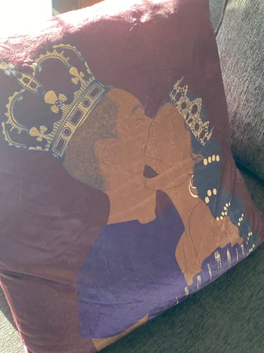 Customer photo review of Bello Decorative Pillow