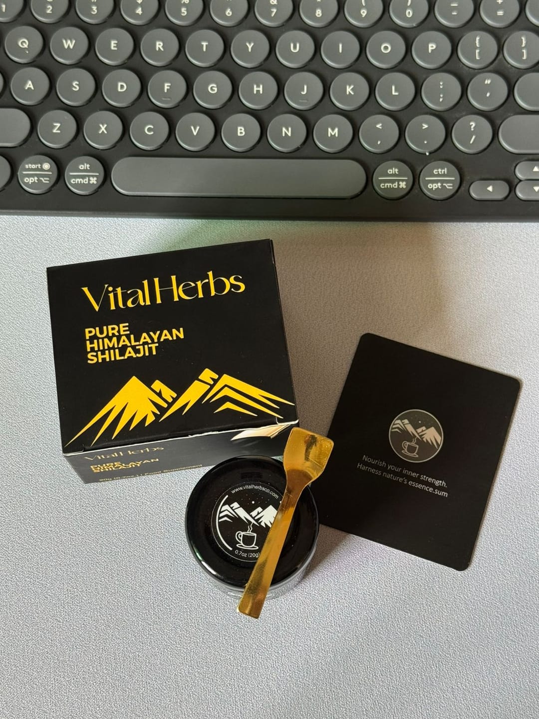 Customer photo review of Pure Natural Shilajit